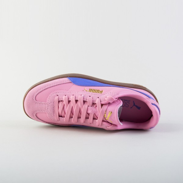 Puma Club II Era Low Suede Lace Up Unisex Παπουτσι Ροζ - Μωβ