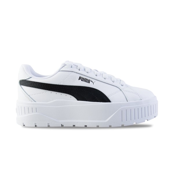 Puma Karmen II L Platform Sneakers Γυναικειο Παπουτσι Λευκο - Μαυρο