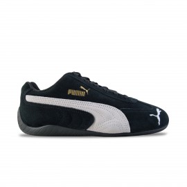 Puma SpeedCast OG MotorSport Low Suede Unisex Παπουτσι Μαυρο - Λευκο