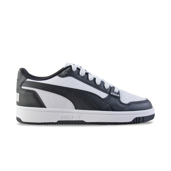 Puma Reb-L Basket Low Rebound Sneakers Εφηβικο Παπουτσι Μαυρο - Λευκο