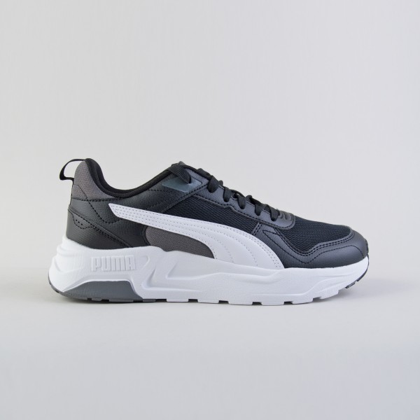 Puma Trinity 2 LT Sportstyle Low Sneakers Ανδρικο Παπουτσι Μαυρο - Λευκο