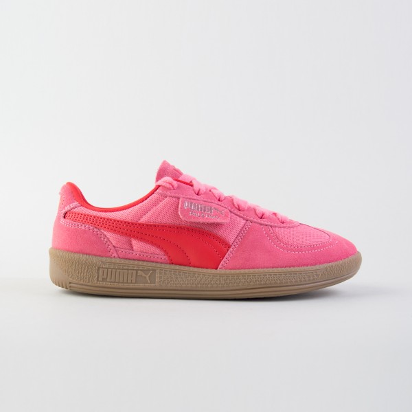 Puma Palermo Love Prime Low JR Suede Γυναικειο Παπουτσι Ροζ - Πορτοκαλι