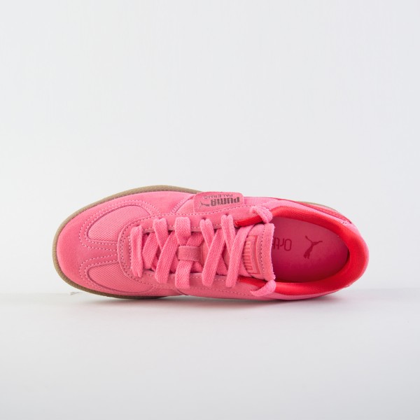 Puma Palermo Love Prime Low JR Suede Γυναικειο Παπουτσι Ροζ - Πορτοκαλι