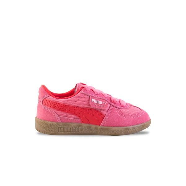 Puma Palermo Love Prime Low JR Suede Παιδικο Παπουτσι Ροζ - Πορτοκαλι