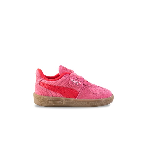 Puma Palermo Love Prime Low JR Suede Βρεφικο Παπουτσι Ροζ - Πορτοκαλι