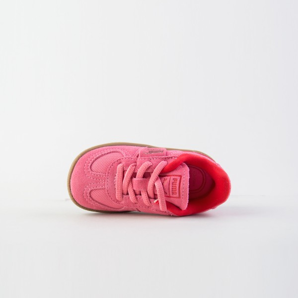 Puma Palermo Love Prime Low JR Suede Βρεφικο Παπουτσι Ροζ - Πορτοκαλι