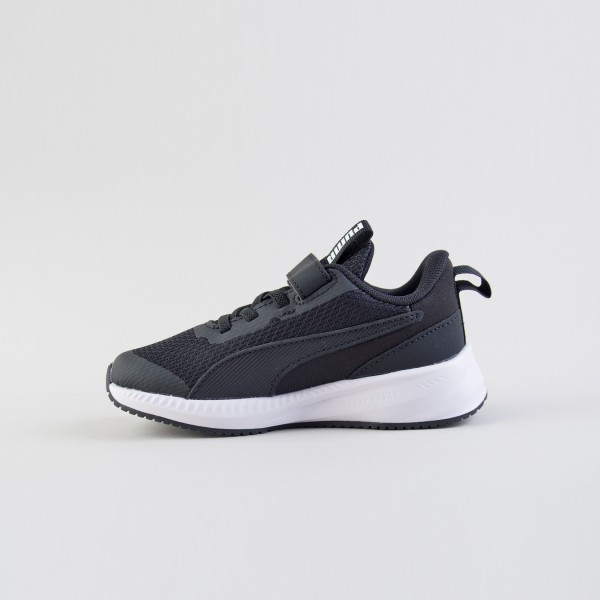 Puma Flyer 3 AC EVA Classic Παιδικο Παπουτσι Μαυρο - Λευκο