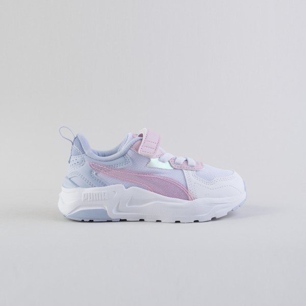 Puma Trinity Lite Blurry Dreams AC Παιδικο Παπουτσι Λιλα - Ροζ