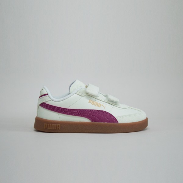Puma Club II Era V Leather Sneakers Παιδικο Παπουτσι Βεραμαν - Μωβ