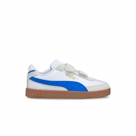 Puma Club II Era V Leather Sneakers Παιδικο Παπουτσι Λευκο - Μπλε