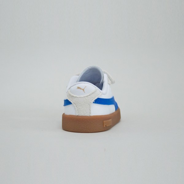 Puma Club II Era V Leather Sneakers Βρεφικο Παπουτσι Λευκο - Μπλε