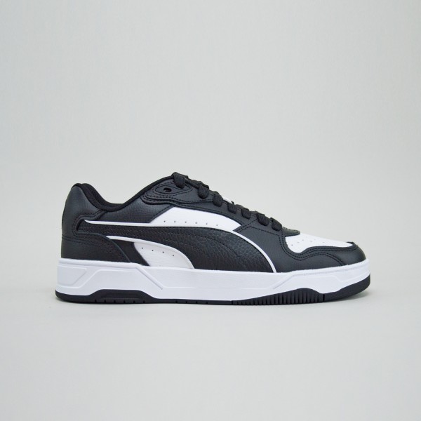 Puma RBD Break Low Sneakers Ανδρικο Παπουτσι Λευκο - Μαυρο