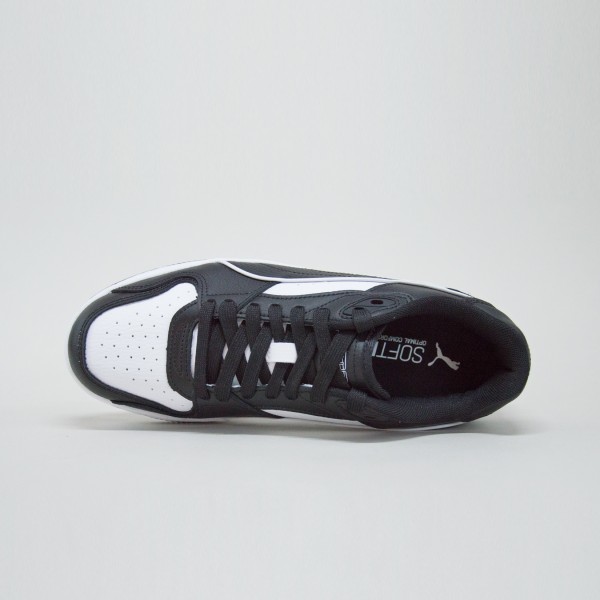Puma RBD Break Low Sneakers Ανδρικο Παπουτσι Λευκο - Μαυρο