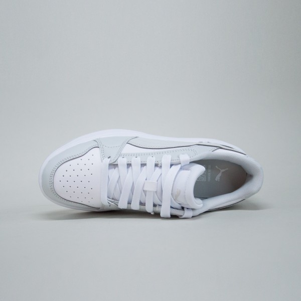 Puma Rebound Femme Low Sneakers Γυναικειο Παπουτσι Λευκο - Γκρι