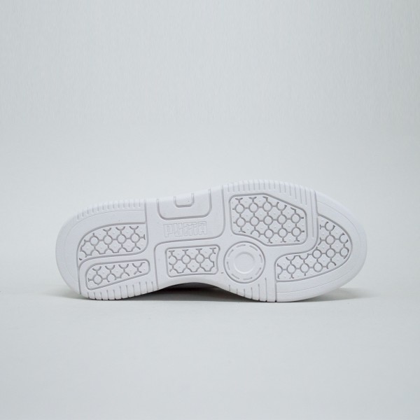Puma Rebound Femme Low Sneakers Γυναικειο Παπουτσι Λευκο - Γκρι