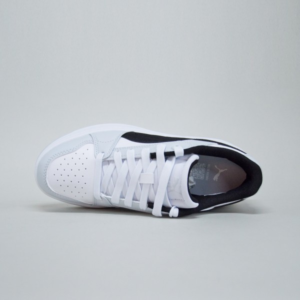 Puma Rebound Femme Low Sneakers Γυναικειο Παπουτσι Λευκο - Μαυρο