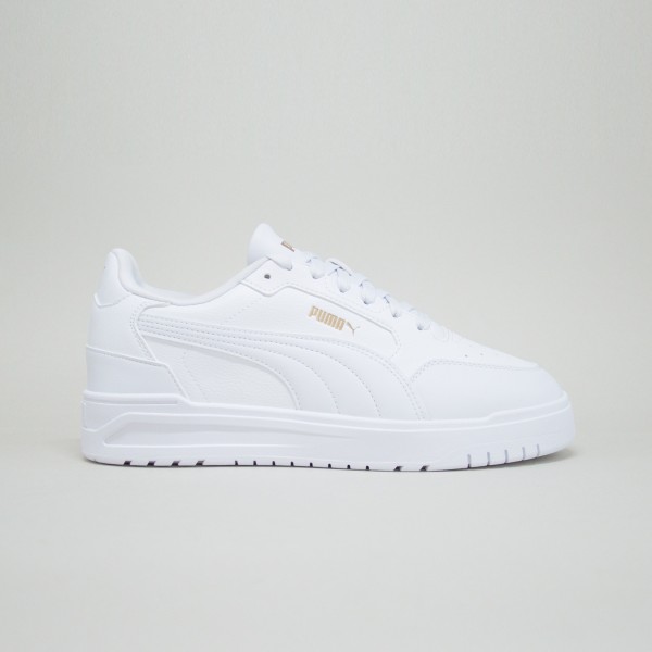 Puma Shuffle DownTown Sneakers Ανδρικο Παπουτσι Λευκο