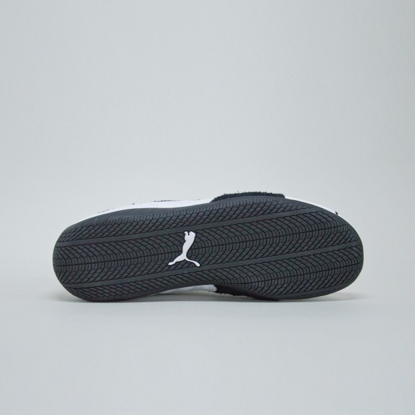 Puma Speedcat Leather Prime Low Unisex Παπουτσι Λευκο - Μαυρο