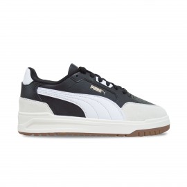 Puma Shuffle DownTown OG Sneakers Ανδρικο Παπουτσι Μαυρο - Λευκο