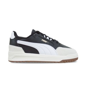 Puma Shuffle DownTown OG Sneakers Ανδρικο Παπουτσι Μαυρο - Λευκο