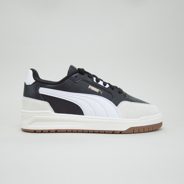 Puma Shuffle DownTown OG Sneakers Ανδρικο Παπουτσι Μαυρο - Λευκο