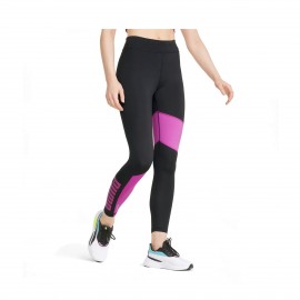 Puma Favourite Logo High Waist Γυναικειο Κολαν Μαυρο