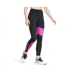 Puma Favourite Logo High Waist Γυναικειο Κολαν Μαυρο
