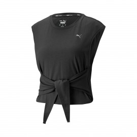 Puma Studio Skimmer Γυναικεια Μπλουζα Μαυρη