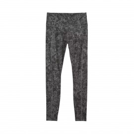 Puma Foundation High Waist 7-8 Floral Γυναικειο Κολαν Μαυρο - Γκρι