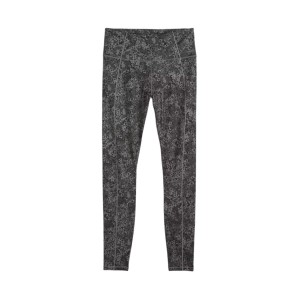 Puma Foundation High Waist 7-8 Floral Γυναικειο Κολαν Μαυρο - Γκρι