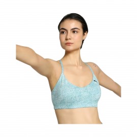 Puma Move Yogini AOP Floral Γυναικειο Μπουστο Βεραμαν