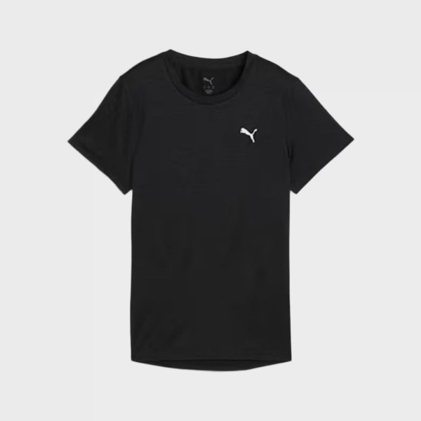 Puma Tad Essentials Heather Αθλητικη Γυναικεια Μπλουζα Μαυρη