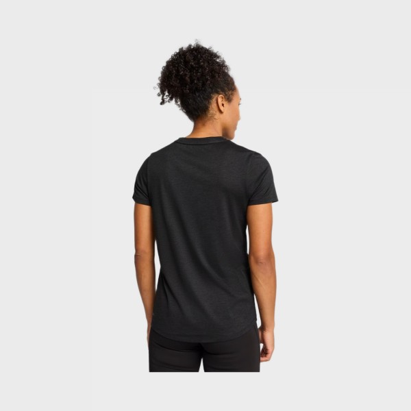 Puma Tad Essentials Heather Αθλητικη Γυναικεια Μπλουζα Μαυρη