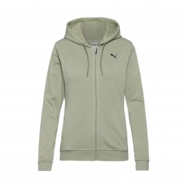 Puma Tad Essentials Hooded Small Logo Γυναικεια Ζακετα Λαδι