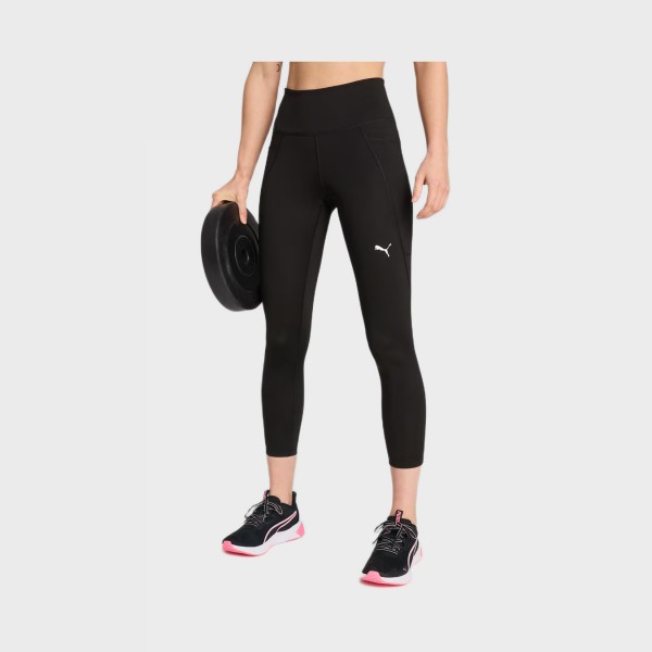 Puma Essentials Tad 7/8 Train High Rise Γυναικειο Κολαν Μαυρο