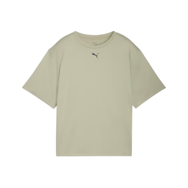 Puma Tad Essentials Logo Relaxed Γυναικεια Μπλουζα Πρασινη