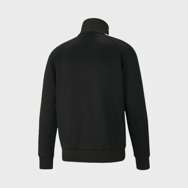 Puma Iconic T7 Track Crew Neck Ανδρικη Ζακετα Μαυρη