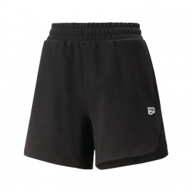Puma Downtown High Waist TR Γυναικεια Βερμουδα Μαυρη