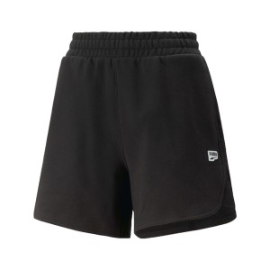 Puma Downtown High Waist TR Γυναικεια Βερμουδα Μαυρη