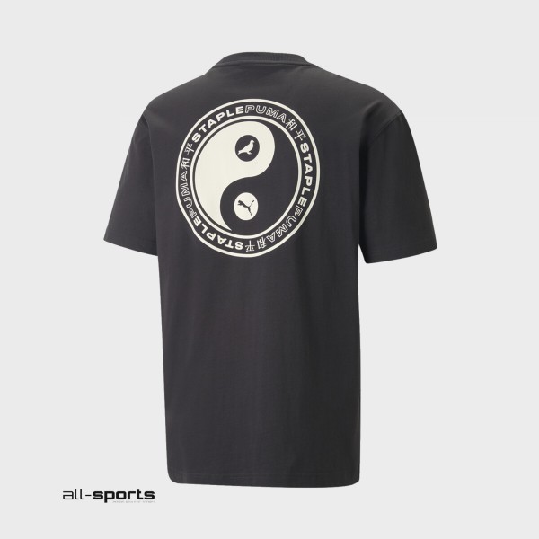 Puma X Staple Gidra Asian American History Ανδρικη Μπλουζα Μαυρη