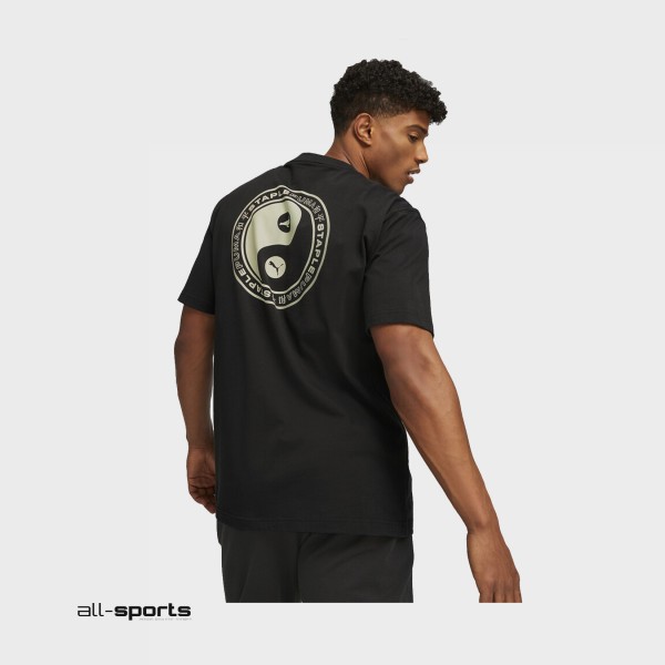 Puma X Staple Gidra Asian American History Ανδρικη Μπλουζα Μαυρη