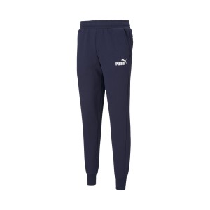 Puma Essentials Logo FleecweCL Ανδρικο Παντελονι Μπλε