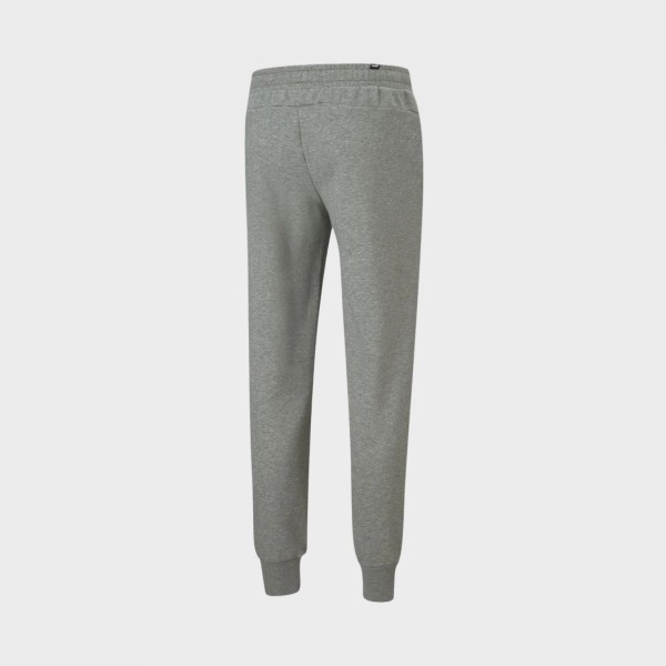 Puma Essentials Logo Pants TR Slim Ανδρικη Φορμα Γκρι