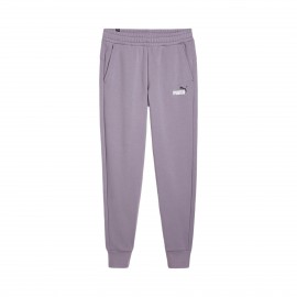 Puma Essentials Plus 2 Cat Logo Fleece Ανδρικη Φορμα Μωβ