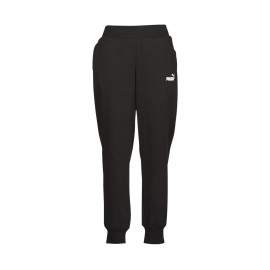 Puma Essentials Fleece Highwaist Γυναικεια Φορμα Μαυρη
