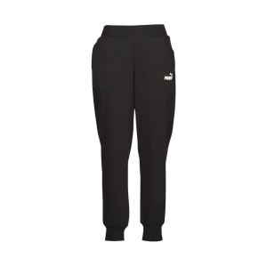 Puma Essentials Fleece Highwaist Γυναικεια Φορμα Μαυρη