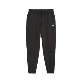 Puma Downtown Tr Baggy Embroidered Logo Ανδρικο Παντελονι Μαυρο