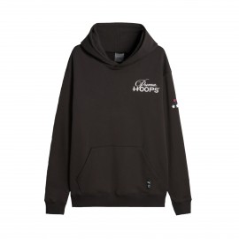 Puma Franchise Graphic Est 73 Hooded Ανδρικο Φουτερ Μαυρο