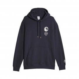 Puma x Staple TR Hooded Embroidered Logo Ανδρικο Φουτερ Μπλε