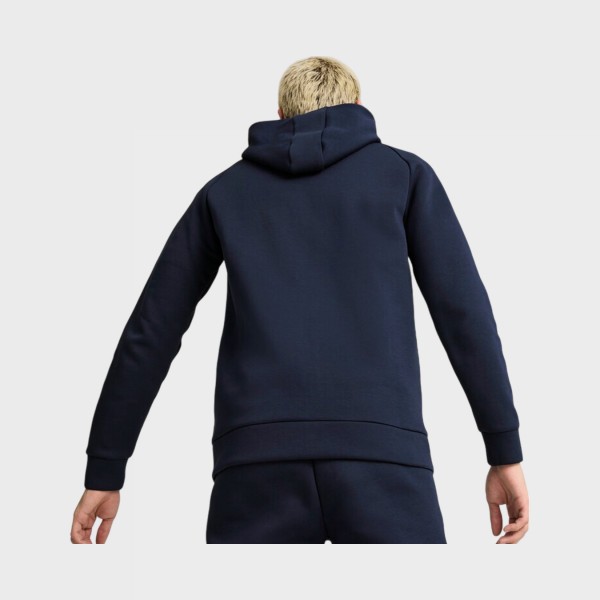 Puma Tech Drycell Regular Fit Cat Logo Hooded Ανδρικη Ζακετα Μπλε